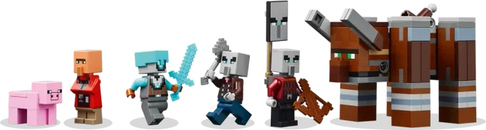 LEGO Minecraft - Ein Verwüster am Plünderer-Außenposten