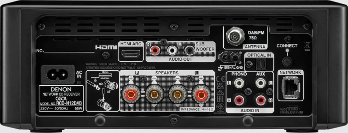 Denon RCD-N12DAB schwarz