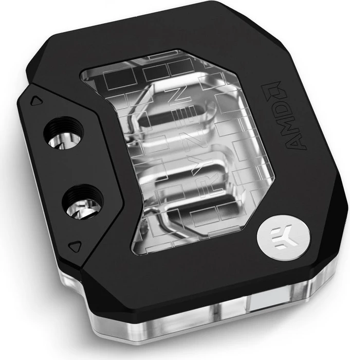 EK Water Blocks Quantum Line EK-Quantum Velocity² Direct Die D-RGB AMD Ryzen Signature Edition, AM5, Nickel Acryl