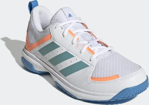 adidas Ligra 7 Indoor cloud white/beam orange (Damen)