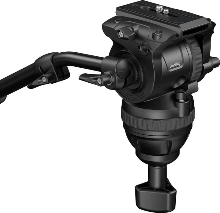 SmallRig Heavy Duty Videokopf mit 6-stufiger Balance/4+4-Dämpfung