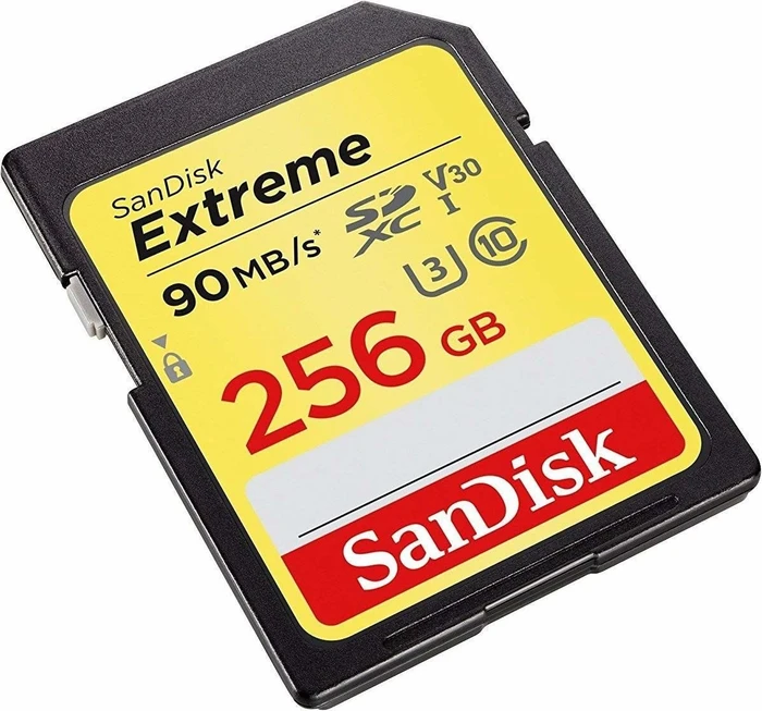 SanDisk Extreme R90/W60 256GB, UHS-I U3, Class 10
