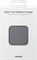Samsung Super Fast Wireless Charger mit Schnellladeadapter Dark Gray Vorschaubild