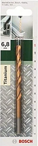 Bosch DIY HSS-TiN Metallbohrer, 6.8x69x109mm, 1 Stück