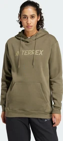 adidas Terrex Multi Large Logo Hoodie olive strata (Damen)