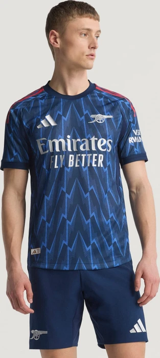 adidas FC Arsenal Authentic 2025/2026 Auswärtstrikot kurzarm night indigo/grey two (Herren)