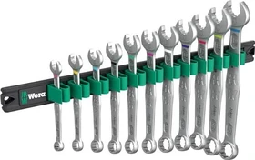 Wera 9640 Magnetleiste 6003 Joker 1 Schraubenschlüsselsatz, 11-tlg.