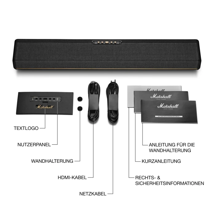 Marshall Heston 60 schwarz