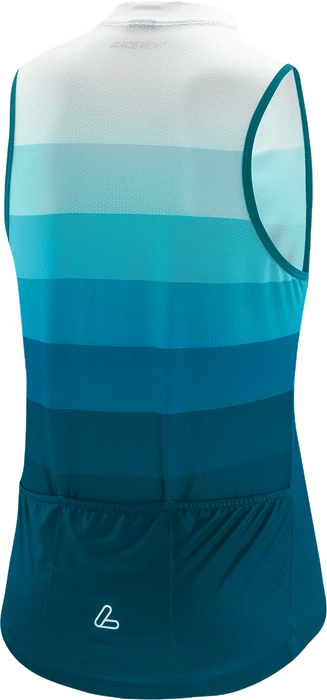 Löffler HZ Rainbow Trikot ärmellos blue coral (Damen)