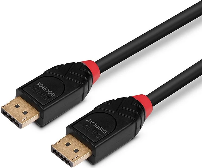 Lindy Active DisplayPort 1.4 Kabel schwarz, 10m
