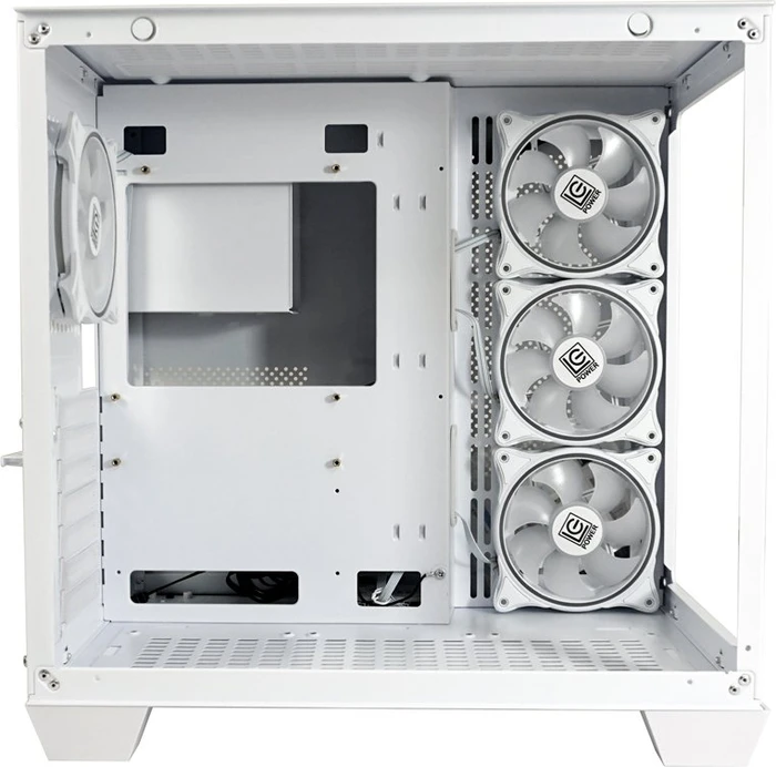 LC-Power Gaming 807W Stormwatch_X, weiß, Glasfenster