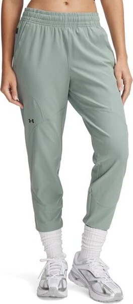 Under Armour Unstoppable Trainingshose lang silica green/black (Damen)