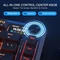 Redragon Behemoth K724 Pro Wireless, schwarz, LEDs RGB, Mint Mambo, USB/Bluetooth, US Vorschaubild