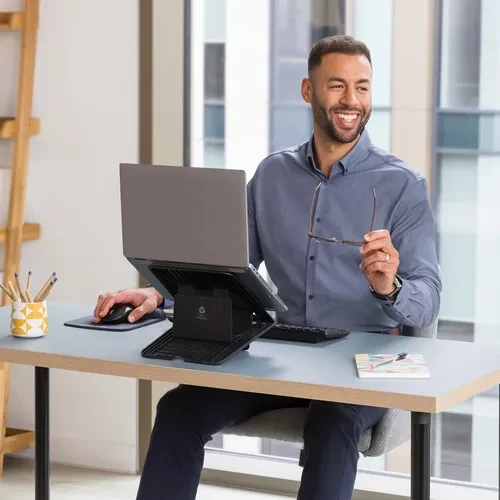 Fellowes Notebook-Stand, schwarz