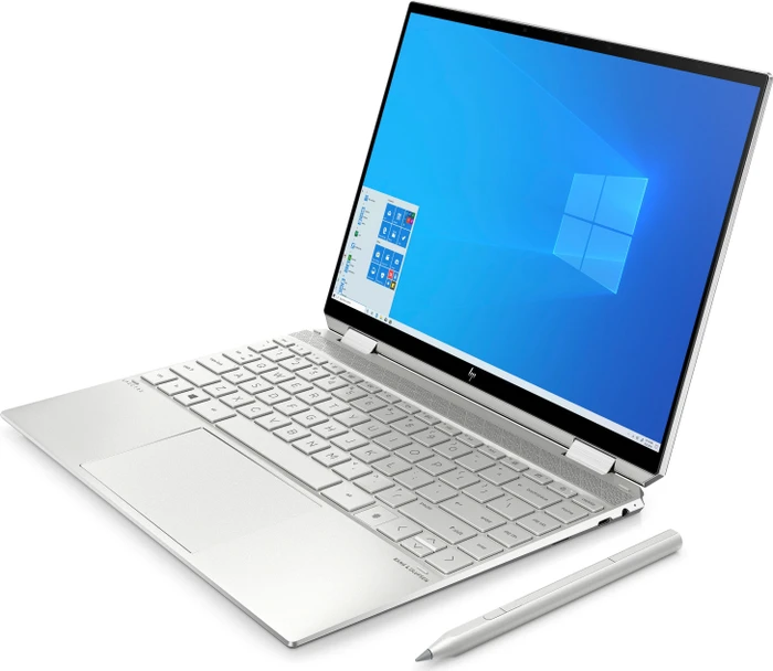 HP Spectre x360 Convertible 14-ea0375ng, Natural Silver, Core i7-1165G7, 16GB RAM, 512GB SSD, DE