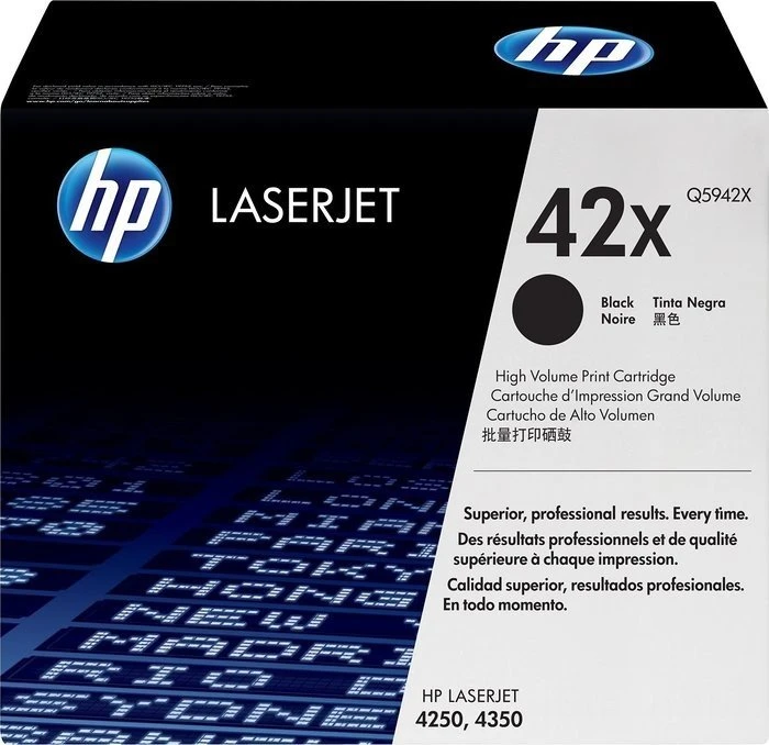 HP Toner Q5942X Schwarz für 4250 / 4350 20k Image