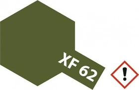 Tamiya Acrylic Paint XF-62 olive drab, 23ml