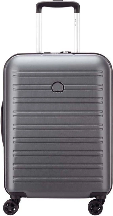 Delsey Segur 2.0 4-Rollen Trolley slim line 55cm grau