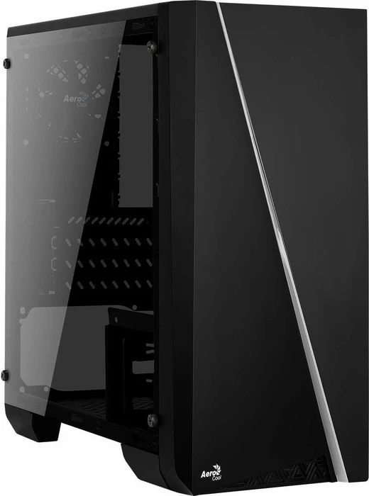 AeroCool Cylon Mini schwarz, Glasfenster