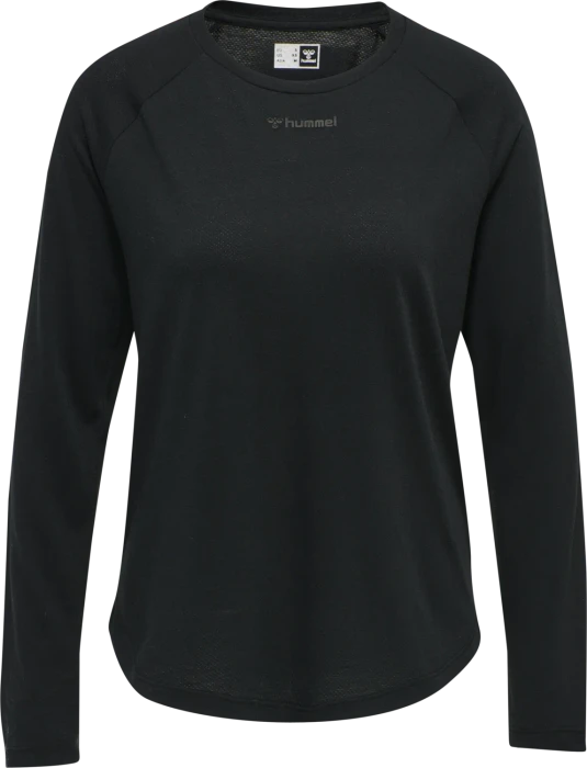 hummel MT Vanja Funktionsshirt langarm schwarz (Damen)