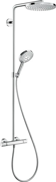Hansgrohe Raindance Select S Showerpipe 240 1jet PowderRain Thermostat Duschsystem chrom