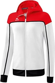 Erima Change mit Kapuze Trainingsjacke weiß/rot/schwarz (Damen)