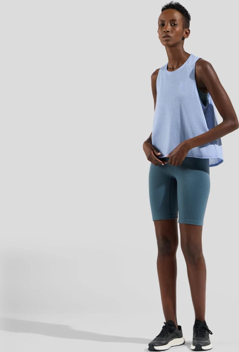 Odlo Active 365 Linencool Funktionsshirt ärmellos blue heron melange (Damen)