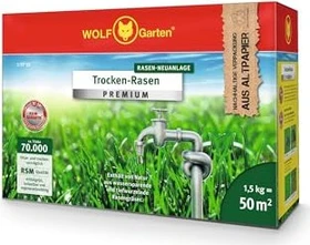 Wolf-Garten L-TP 50 Trockenrasen Premium Saatgut, 1.5kg