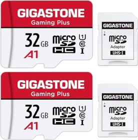 Gigastone Gaming Plus R90/W20 32GB Kit, UHS-I U1, A1, Class 10, 2er-Pack