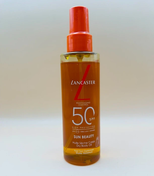 Lancaster Sun Beauty Dry Oil Fast Tan Optimizer Sonnenöl LSF50, 150ml