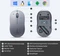 Ugreen M331 Wireless Multi-Mode Mouse, grau/schwarz, USB/Bluetooth Vorschaubild