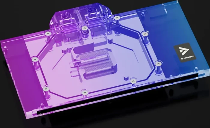 Barrow NVIDIA RTX 4090 LRC 2.0 Full Coverage GPU Water Block schwarz, Gigabyte RTX 4090 Aorus Aurora