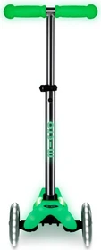 Micro Mini Micro Deluxe Glow LED Plus Kickboard icy lime