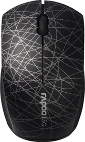 Rapoo Wireless Optical Mini Mouse 3300P+ schwarz, USB (17307)