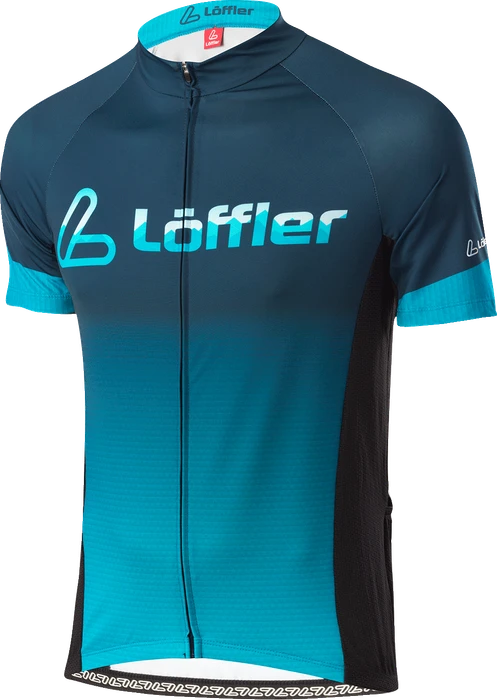 Löffler Bike FZ Messenger Mid Trikot kurzarm deep water (Herren)