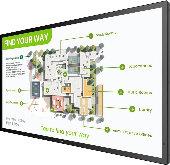Philips Interactive 3000 Series 55BDL3751T, 54.5"