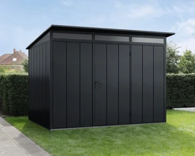 EcoStar Elegant Premiumline Typ 3 Gerätehaus anthrazitgrau