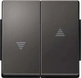 Merten Aquadesign Wippe, anthrazit
