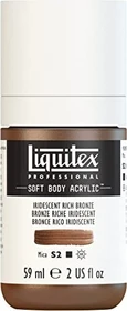 Liquitex Professional Soft Body Acrylic iridescent rich bronze, 59ml