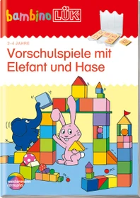 bambino LÜK Wahrnehmung und Konzentration Vorschulspiele mit Elefant und Hase
