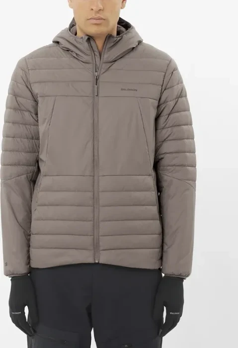 Salomon RFLX Hooded Funktionsjacke iron (Herren)