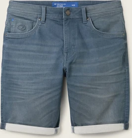 Tom Tailor Josh Jeansshorts Jeans dark stone blue grey denim (Herren)