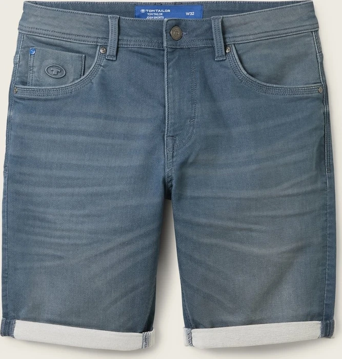 Tom Tailor Josh Jeansshorts Jeans dark stone blue grey denim (Herren)