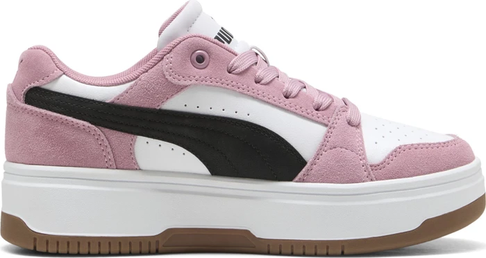 Puma Rebound Femme Low puma white/puma black/poised pink (Damen)