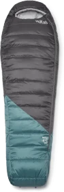 Rab Radeon -6C Regular Mumienschlafsack sage/graphene