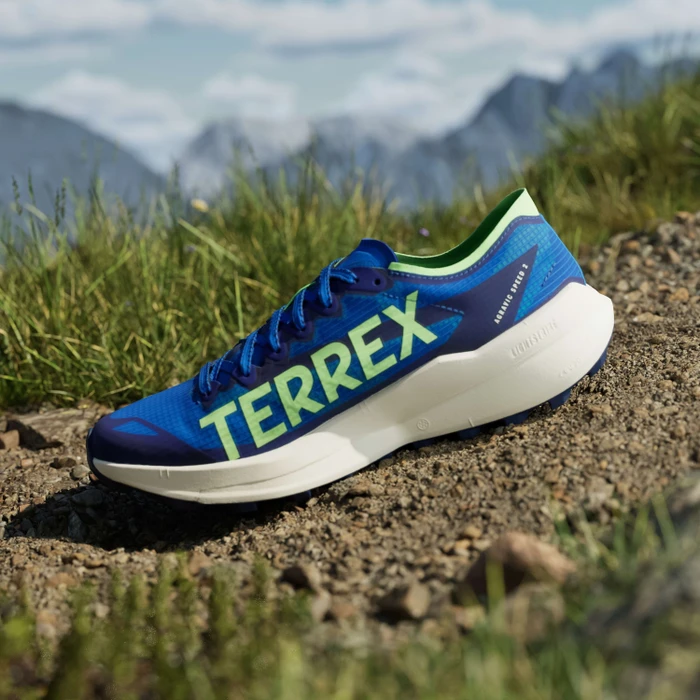 adidas Terrex Agravic Speed 2 blue/dash grey/lime burst (Herren)