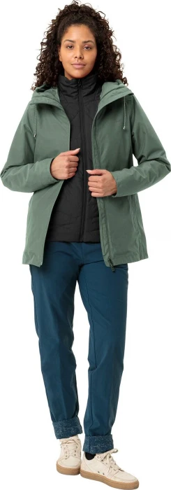 Vaude Mineo 3in1 Funktionsjacke agave (Damen)
