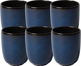 like by Villeroy & Boch Lave Bleu Becher ohne Henkel 400ml