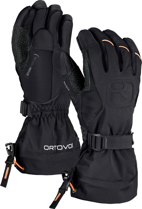 Ortovox Merino Freeride Skihandschuhe black raven (Herren)