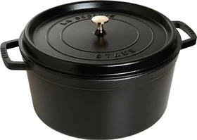 Zwilling Staub Cocotte Schmortopf rund 30cm 8.35l schwarz